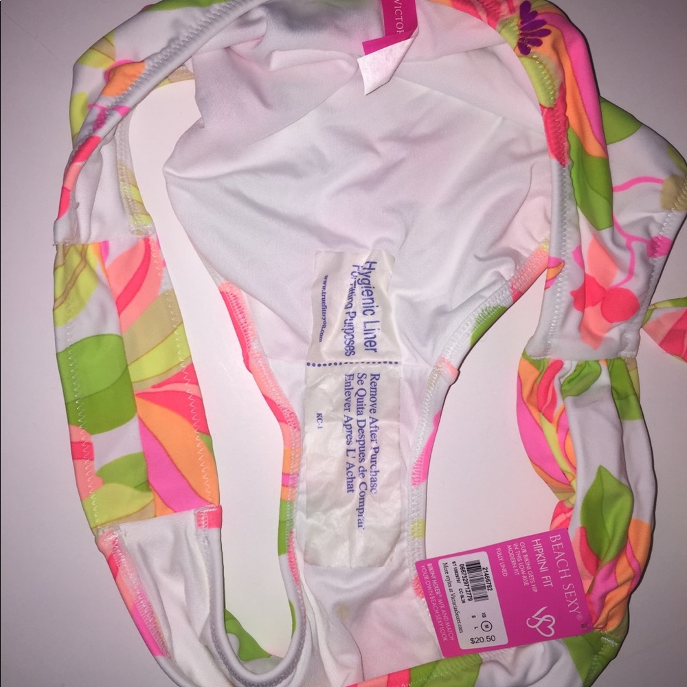 Neon Floral Victoria’s Secret Bikini Swim Wear - Picture 3 of 8